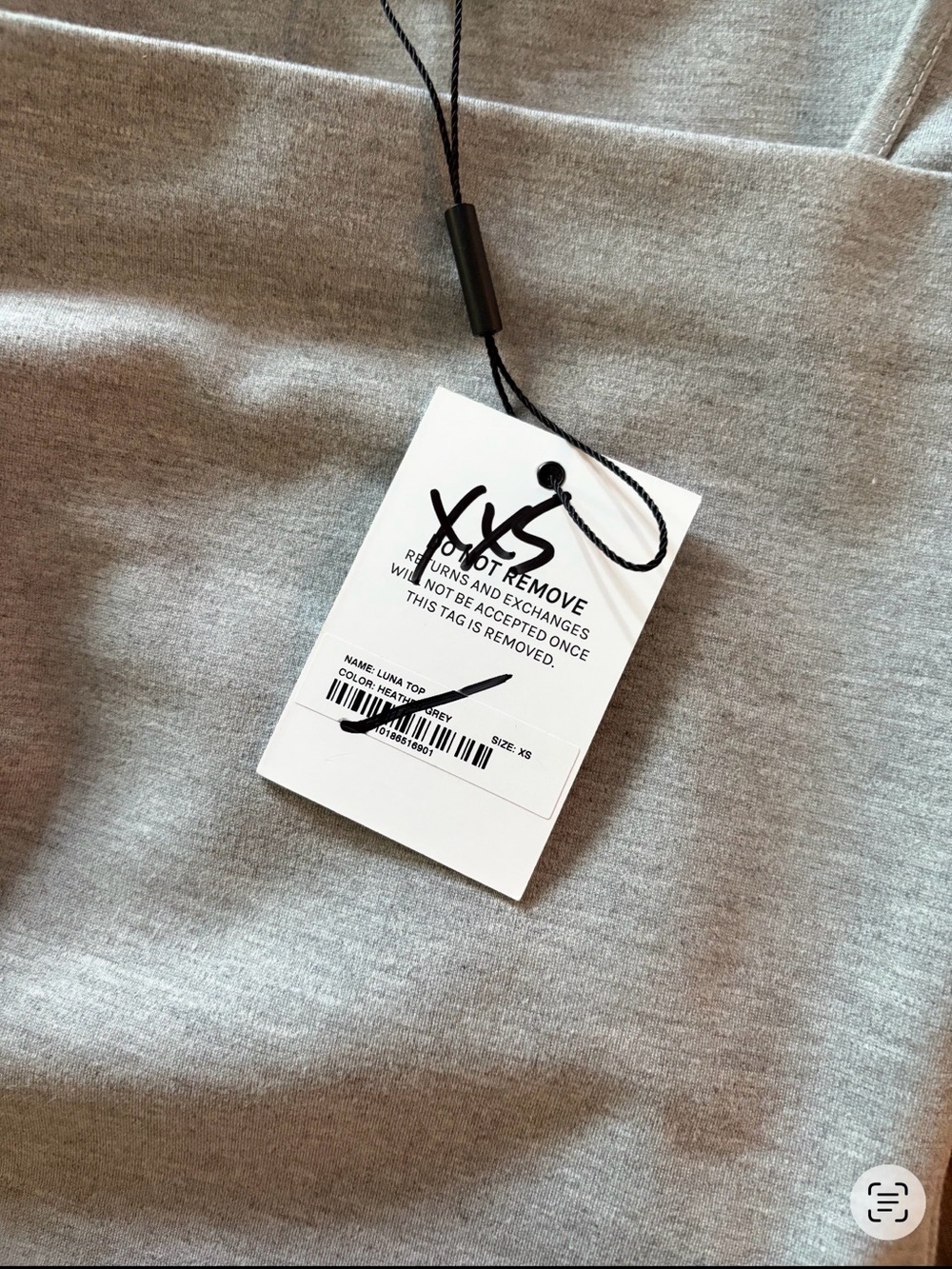 Miaou Heather Gray Tank Top